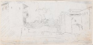 イタリアの街並み 作： Hubert Robert