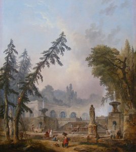  作： Hubert Robert
