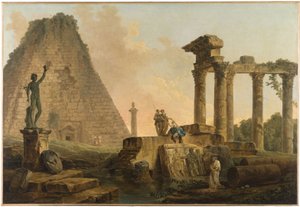 ローマ遺跡 作： Hubert Robert
