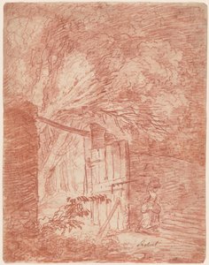 ガーデンゲート 作： Hubert Robert