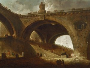  作： Hubert Robert
