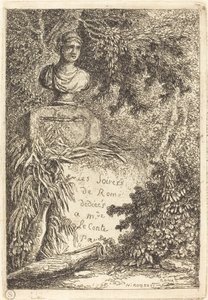 ポートレートバスト 作： Hubert Robert