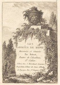 タイトルページ 作： Hubert Robert