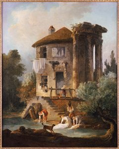 不明な画像 作： Hubert Robert