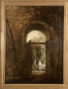 不明な画像 作： Hubert Robert
