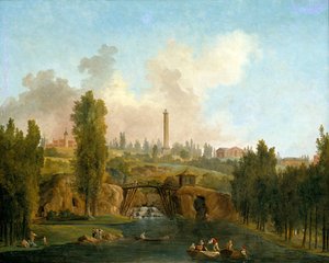  作： Hubert Robert