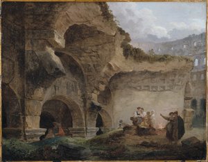  作： Hubert Robert
