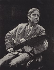 Hubert Herkomer（イギリスのアーティスト）（リトグラフ