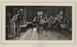 ジレンマ 作： Hubert von Herkomer