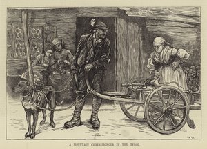 チロルの山のチーズ 作： Hubert von Herkomer