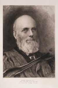 アルフレッドロビンソン、1896年（モノクロプリント） 作： Hubert von Herkomer
