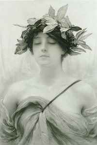 ダフネ（混合法彫刻） 作： Hubert von Herkomer