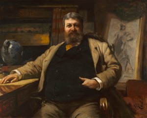 H.H.リチャードソン、1886年。 作： Hubert von Herkomer