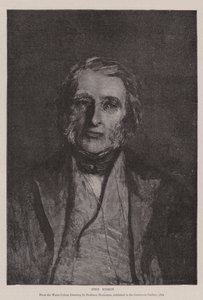 ジョン・ラスキン 作： Hubert von Herkomer