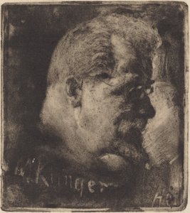 マックス・クリンガー 作： Hubert von Herkomer