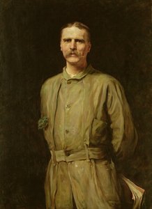 Archibald Forbesの肖像、戦争特派員、1881年 作： Hubert von Herkomer
