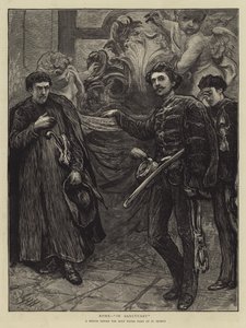 ローマ、サンクチュアリ 作： Hubert von Herkomer