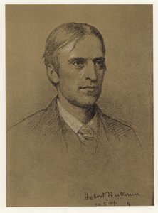 Hubert Herkomerの自画像