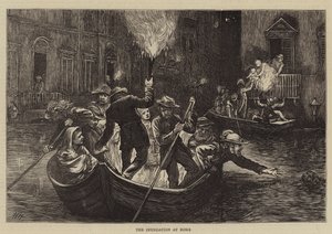 ローマの浸水 作： Hubert von Herkomer