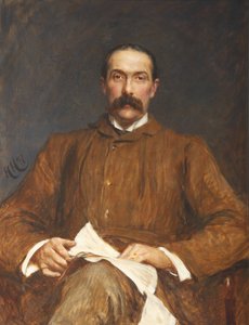 ウィリアム・レナード・コートニー 作： Hubert von Herkomer