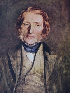 ジョン・ラスキンの肖像 作： Hubert von Herkomer