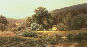 ブルーリッジの夏、1874 作： Hugh Bolton Jones