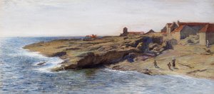 ファイフの海岸で 作： Hugh Cameron
