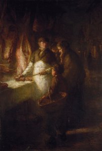 「困難な時代」、c1857-1903 作： Hugh Carter