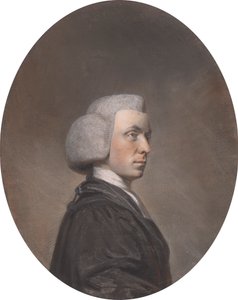 神の肖像 作： Hugh Douglas Hamilton
