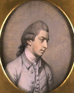 艦隊司令官トーマス・フランクランド卿の息子（1717～84年） 作： Hugh Douglas Hamilton