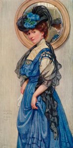 「私の妻」、1907 作： Hugh Lionel Heath