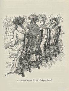 あなたのすべてのトリックにもかかわらず、私はあなたを見つけました、1896 作： Hugh Thomson