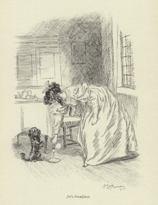 ジョージ・エリオットによるエイモス・バートンのイラスト 作： Hugh Thomson
