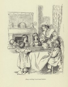ジョージ・エリオットによるエイモス・バートンのイラスト 作： Hugh Thomson