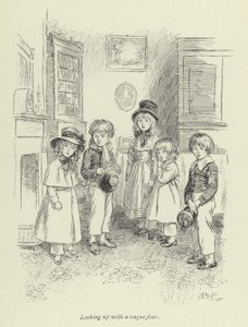 ジョージ・エリオットによるエイモス・バートンのイラスト 作： Hugh Thomson