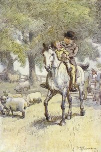 ジョージ・エリオットによるエイモス・バートンのイラスト 作： Hugh Thomson