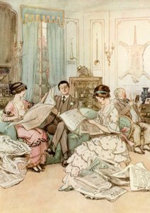 JMバリーの立派なクライトンのイラスト 作： Hugh Thomson