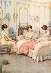 JM Barries The Admirable Crichtonのイラスト 作： Hugh Thomson