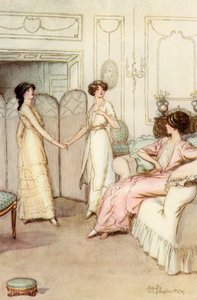 JM Barries The Admirable Crichtonのイラスト 作： Hugh Thomson