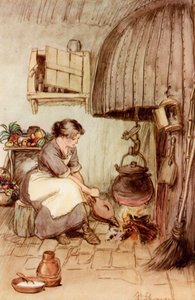 JM Barries The Admirable Crichtonのイラスト 作： Hugh Thomson