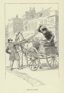 ジョージ・エリオットによるジャネットの悔い改めのイラスト 作： Hugh Thomson