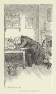 ジョージ・エリオットによるジャネットの悔い改めのイラスト 作： Hugh Thomson