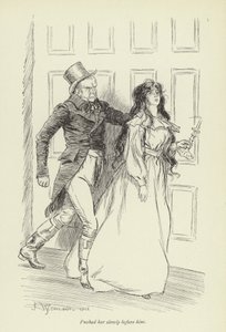 ジョージ・エリオットによるジャネットの悔い改めのイラスト 作： Hugh Thomson