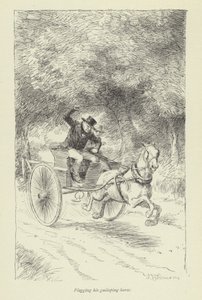 ジョージ・エリオットによるジャネットの悔い改めのイラスト 作： Hugh Thomson