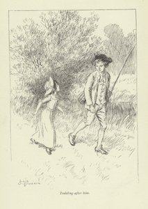 ギルフィルスラブストーリーのイラスト 作： Hugh Thomson