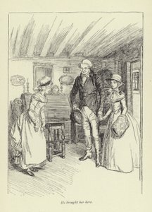 ギルフィルスラブストーリーのイラスト 作： Hugh Thomson