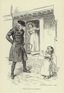 ギルフィルスラブストーリーのイラスト 作： Hugh Thomson
