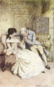ギルフィルスラブストーリーのイラスト 作： Hugh Thomson