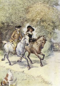 ギルフィルスラブストーリーのイラスト 作： Hugh Thomson