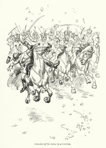 ジェーン・オースティンの「ノーサンガー・アビー」のイラスト（リトグラフ 作： Hugh Thomson